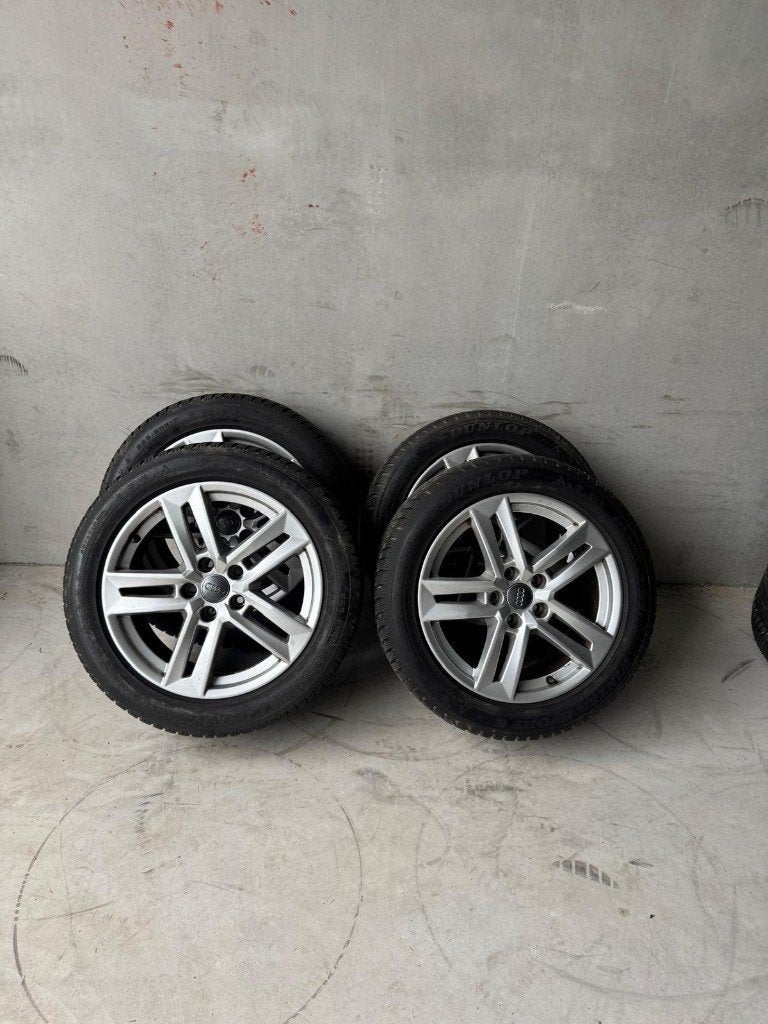 Audi A3 velgen met winterbanden, Ophalen, Gebruikt, Banden en Velgen, 17 inch