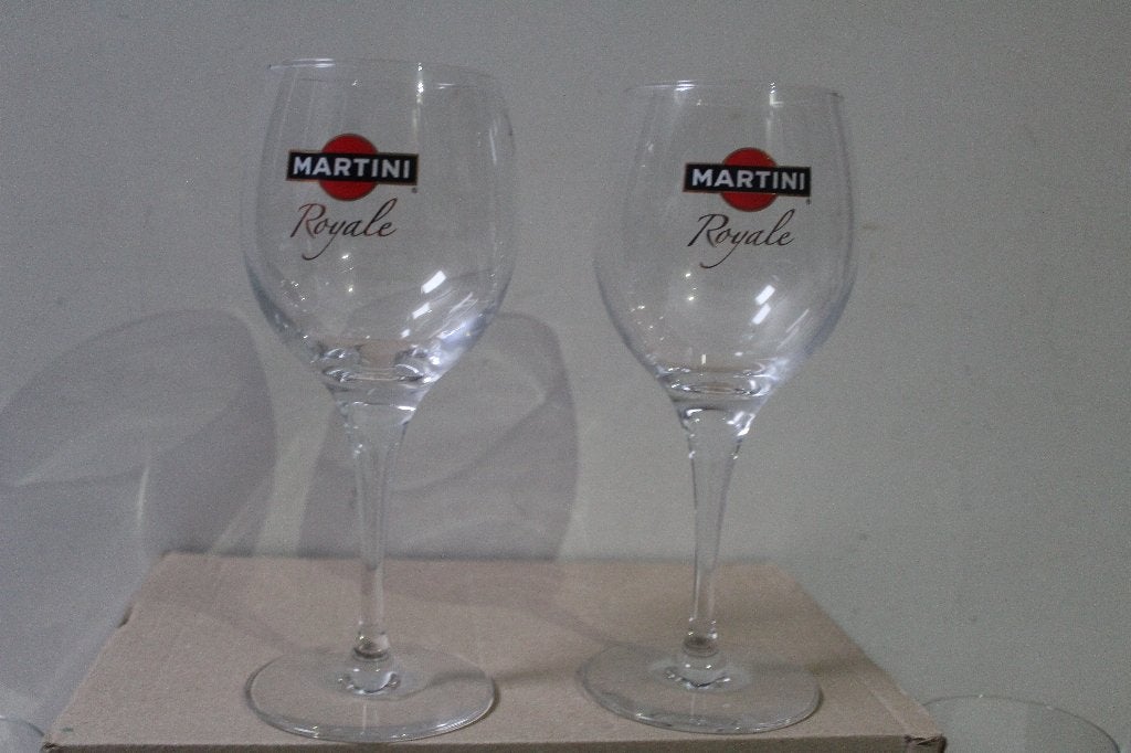 Martini Royale Cocktail glazen, Verzamelen, Glas en Borrelglaasjes, Ophalen of Verzenden, Nieuw, Borrel- of Shotglas