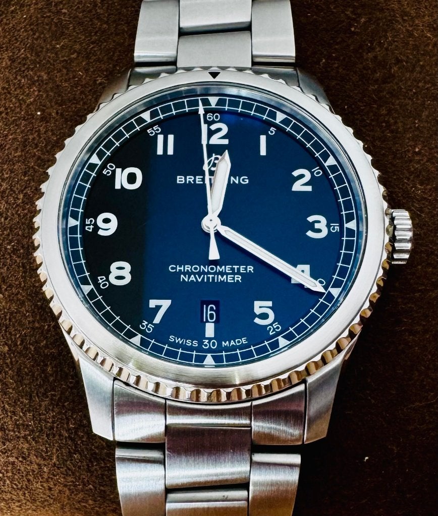 Breitling Navitimer8 41mm, Ophalen, Staal, Staal, Breitling