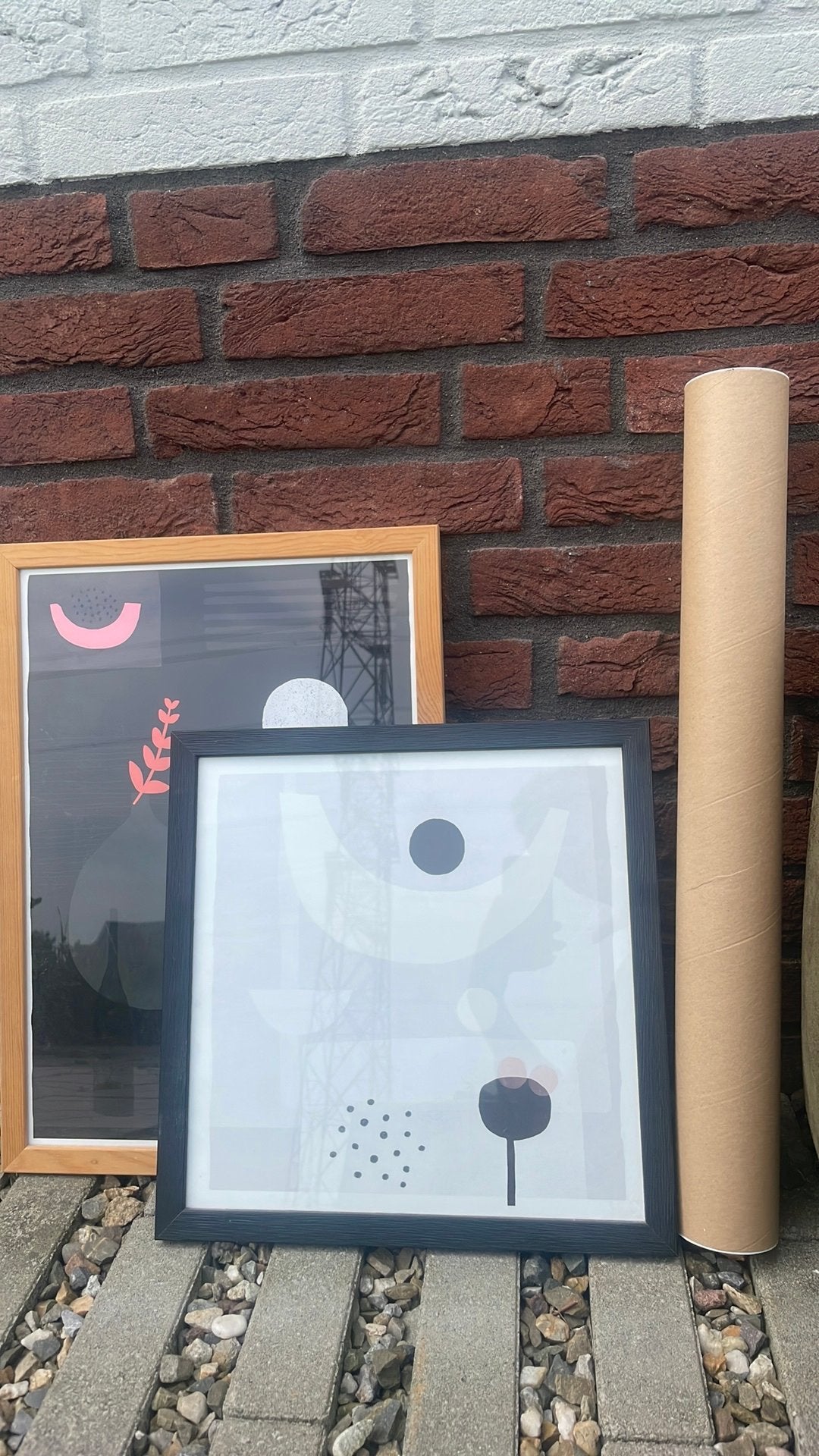 Ingelijste prints japandi / modern, Ophalen