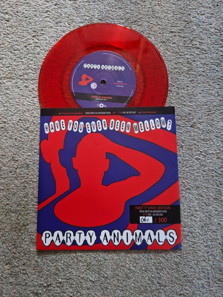 Party Animals - Have You Ever Been Mellow? (Rood Vinyl), Ophalen, Nieuw in verpakking