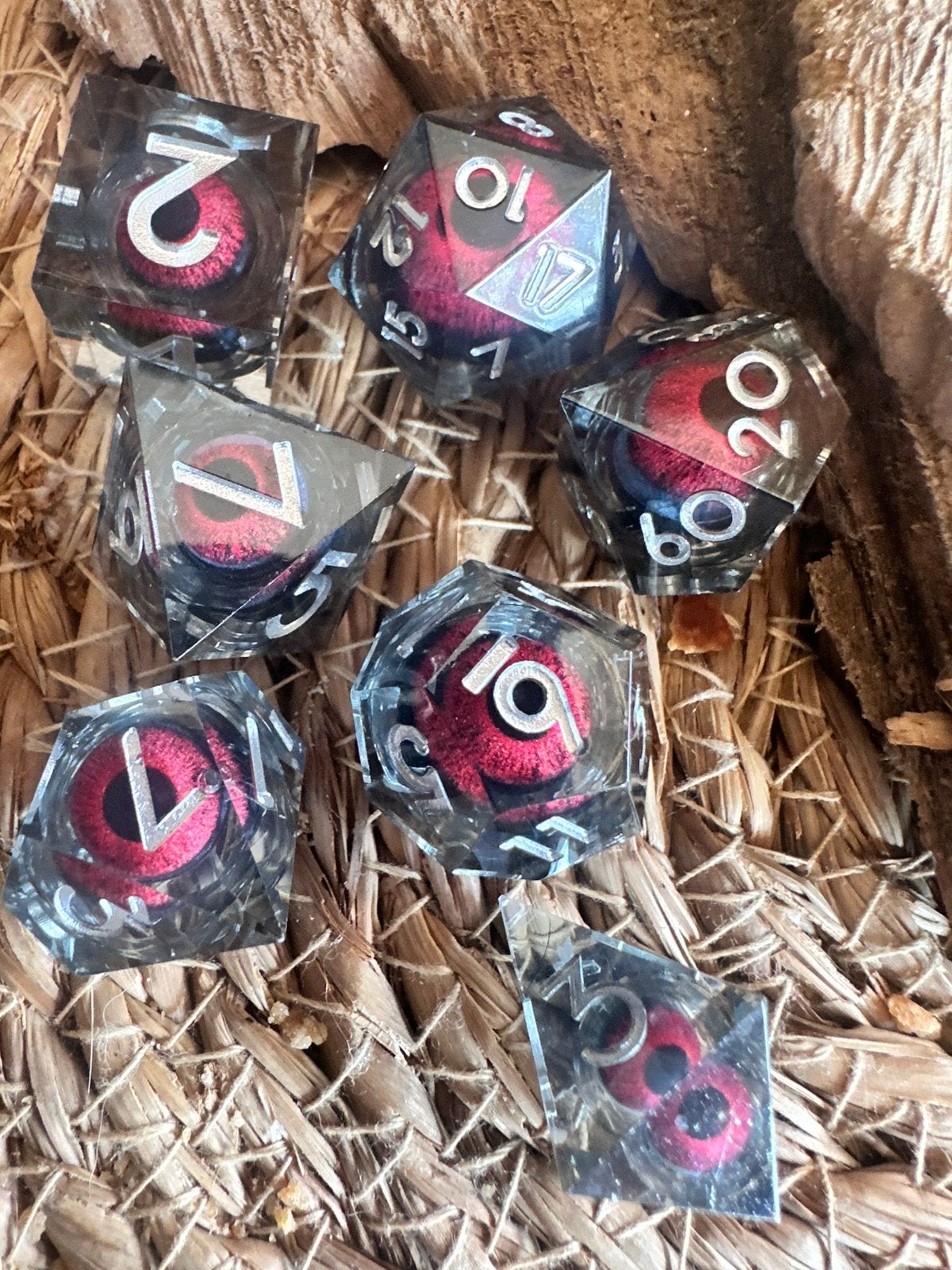 DND dice / drakenoog / dobbelstenen / D&D / RPG / nieuw, Hobby en Vrije tijd, Wargaming, Ophalen of Verzenden, Nieuw, Overige soorten