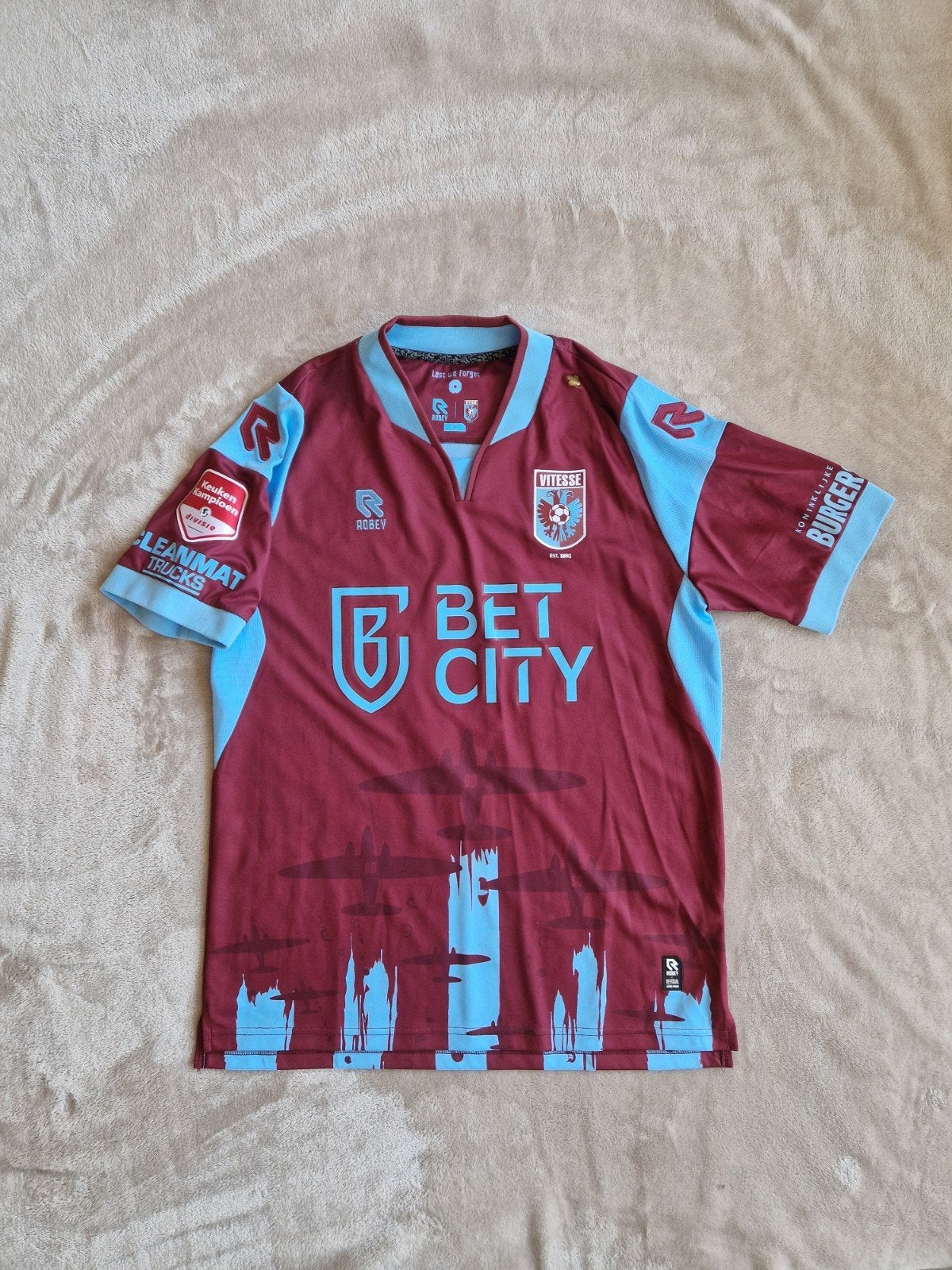 Airborne shirt 80 jaar Egbring #22 - Match Issued, Maat M, Ophalen, Zo goed als nieuw, Shirt