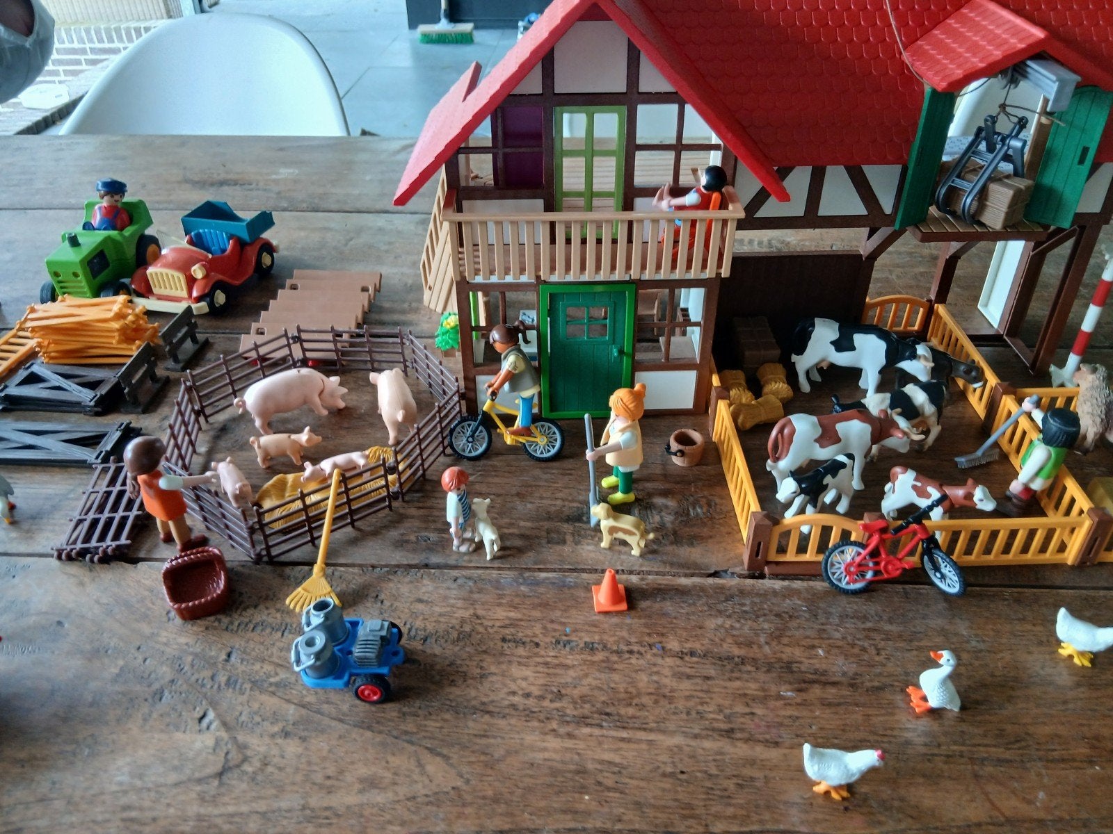 Playmobil Boerderij met veel accessoires, Ophalen, Gebruikt, Jongen of Meisje