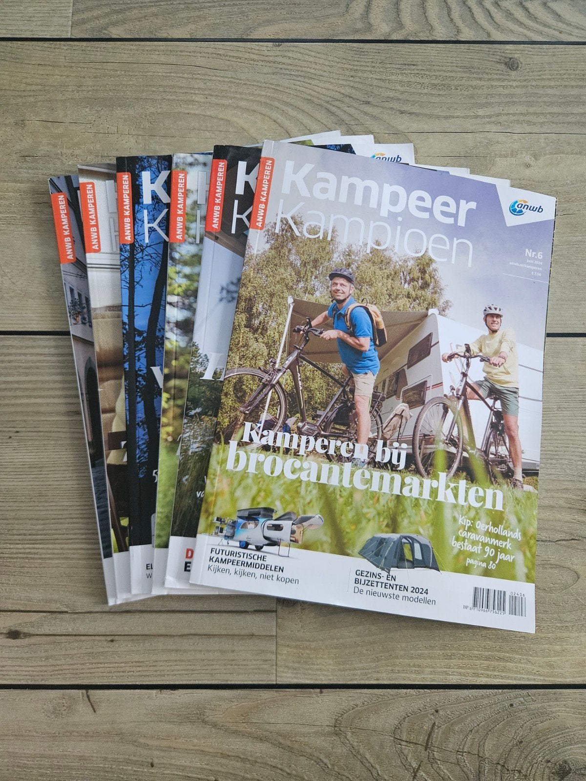 ANWB Kampeer Kampioen magazines - diverse nummers, Ophalen of Verzenden, Gelezen, Overige typen