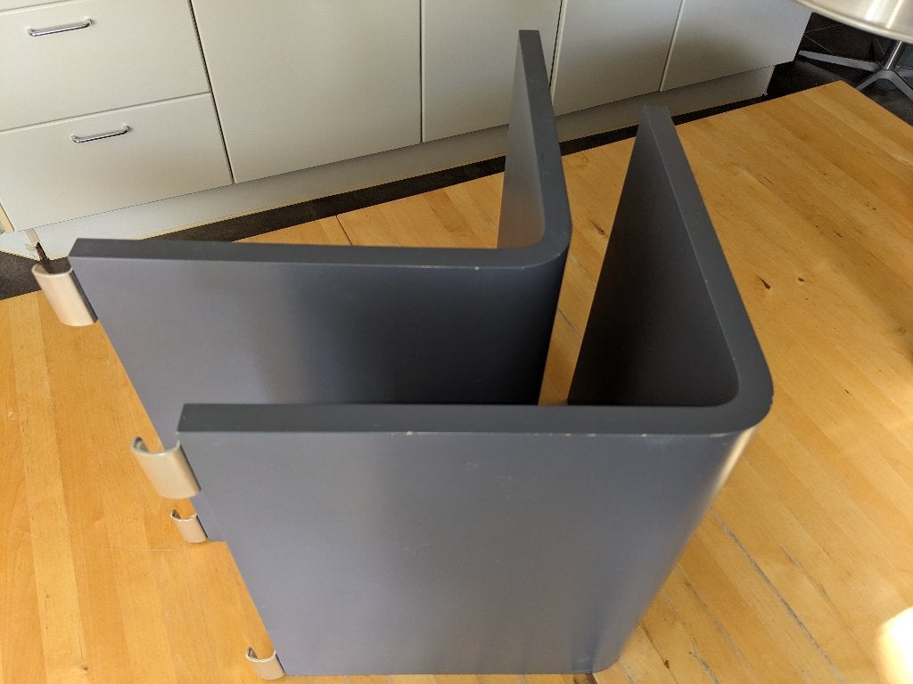 Auping aanhang-tafeltje (2x), Huis en Inrichting, Ophalen, Gebruikt, Minder dan 45 cm, Minder dan 55 cm
