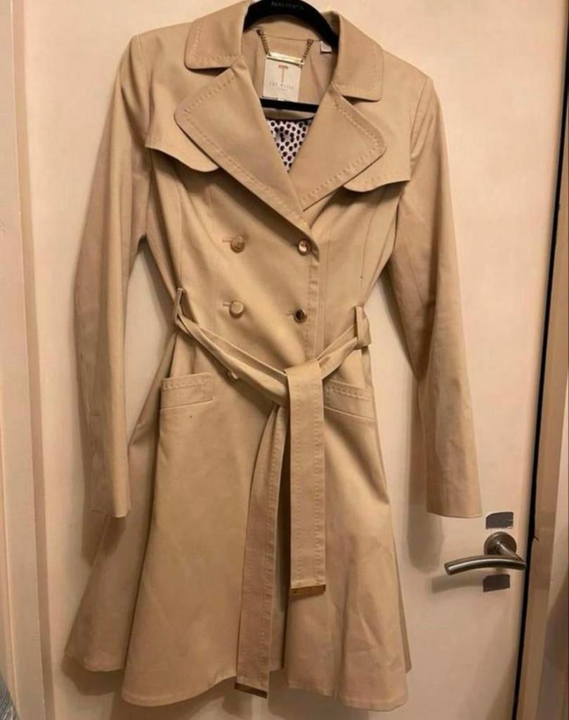 Ted Baker trenchcoat Nieuw, Verzenden, Nieuw, Maat 36 (S), Beige