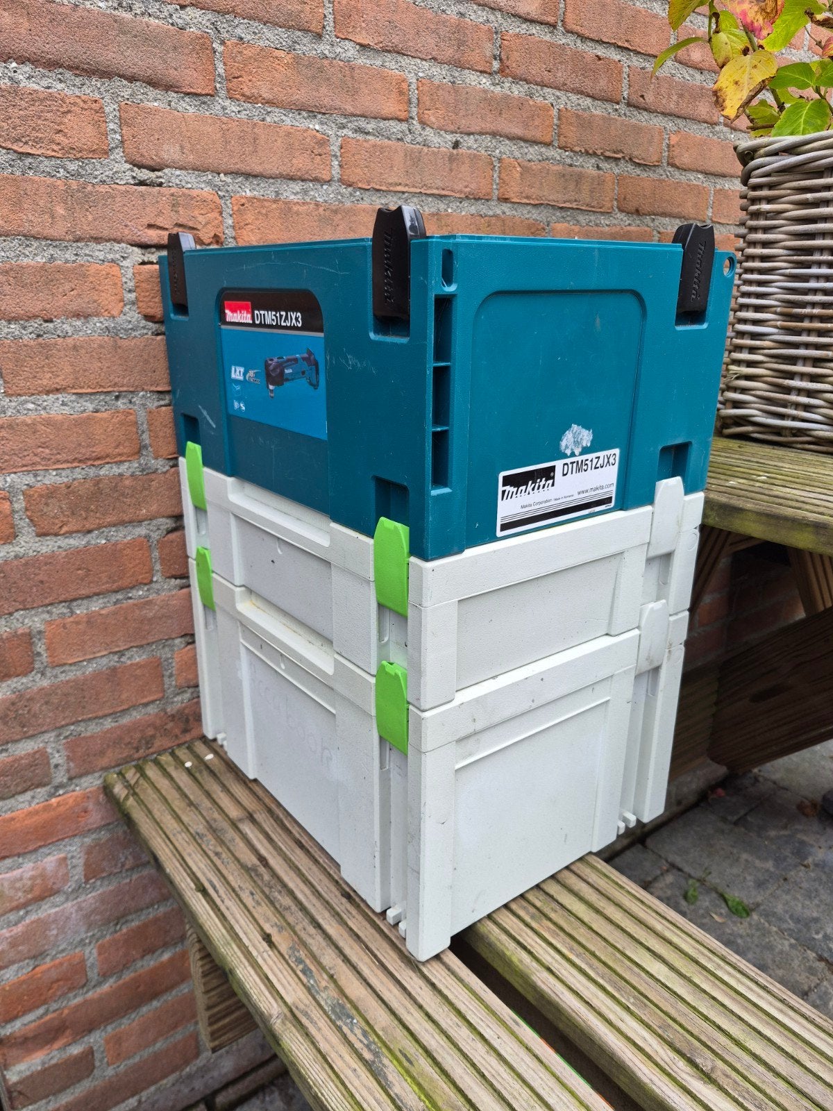 Festool, Metabo en Makita Systainers - 4 stuks, Doe-het-zelf en Verbouw, Ophalen, Gebruikt