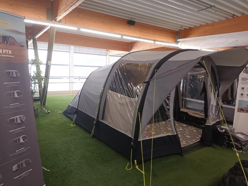 Fijne tent te koop kampa brean 4 air, Ophalen, Zo goed als nieuw, Tot en met 4