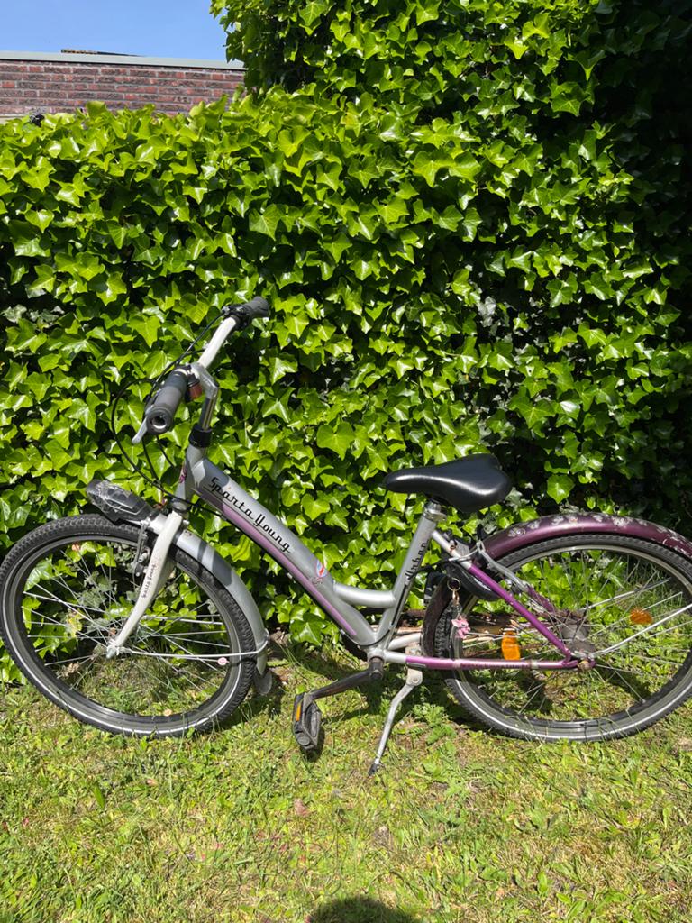 Sparta Young Urban Citybike - 24 inch - Gebruikt, Velgrem, Ophalen of Verzenden, Handrem, Gebruikt