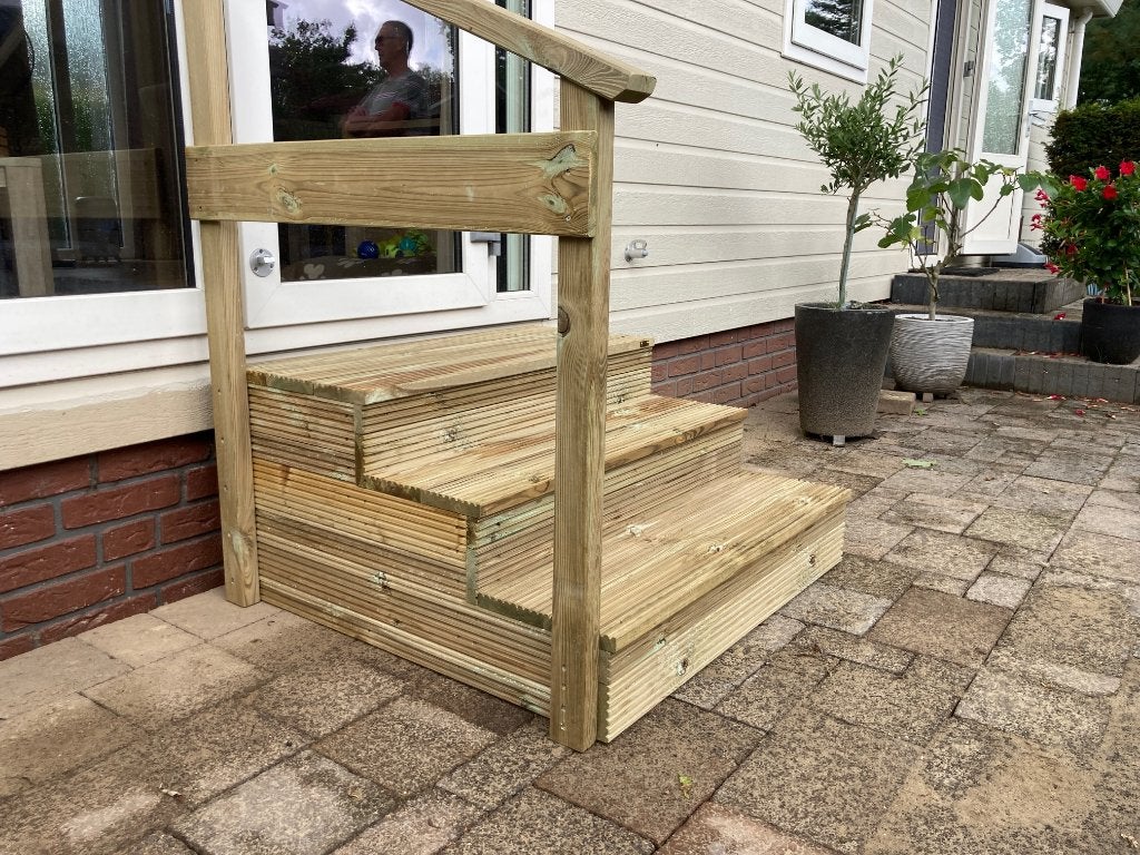 Opstap "Deluxe" in ELKE HOOGTE die u wilt!, Ophalen of Verzenden, Nieuw