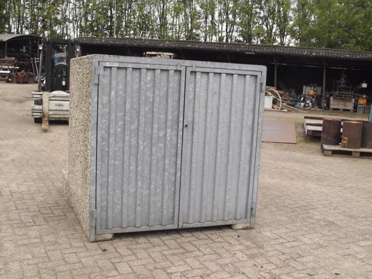 0066. Containerombouw / trafohuis / nachtleveringscontainer, Ophalen, Gebruikt, Metaal, Containerberging