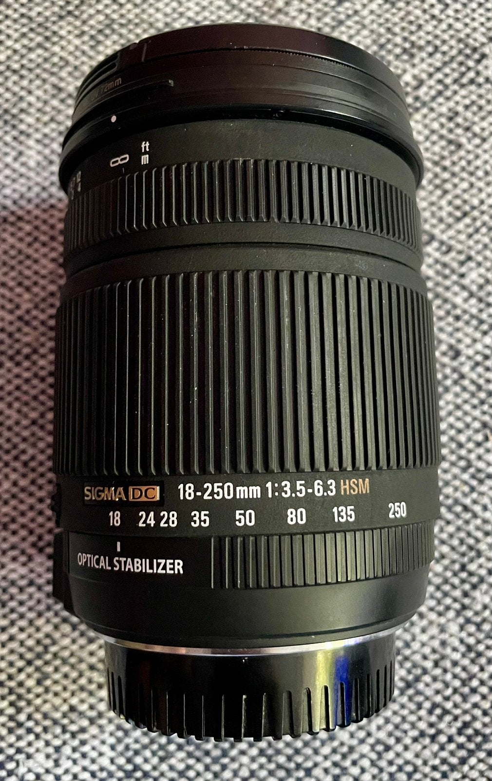 Sigma DC 18-250mm 13.5-6.3 HSM Optical Stabilizer - Nikon, Sigma, Handmatige focus, 250 mm, Ophalen of Verzenden
