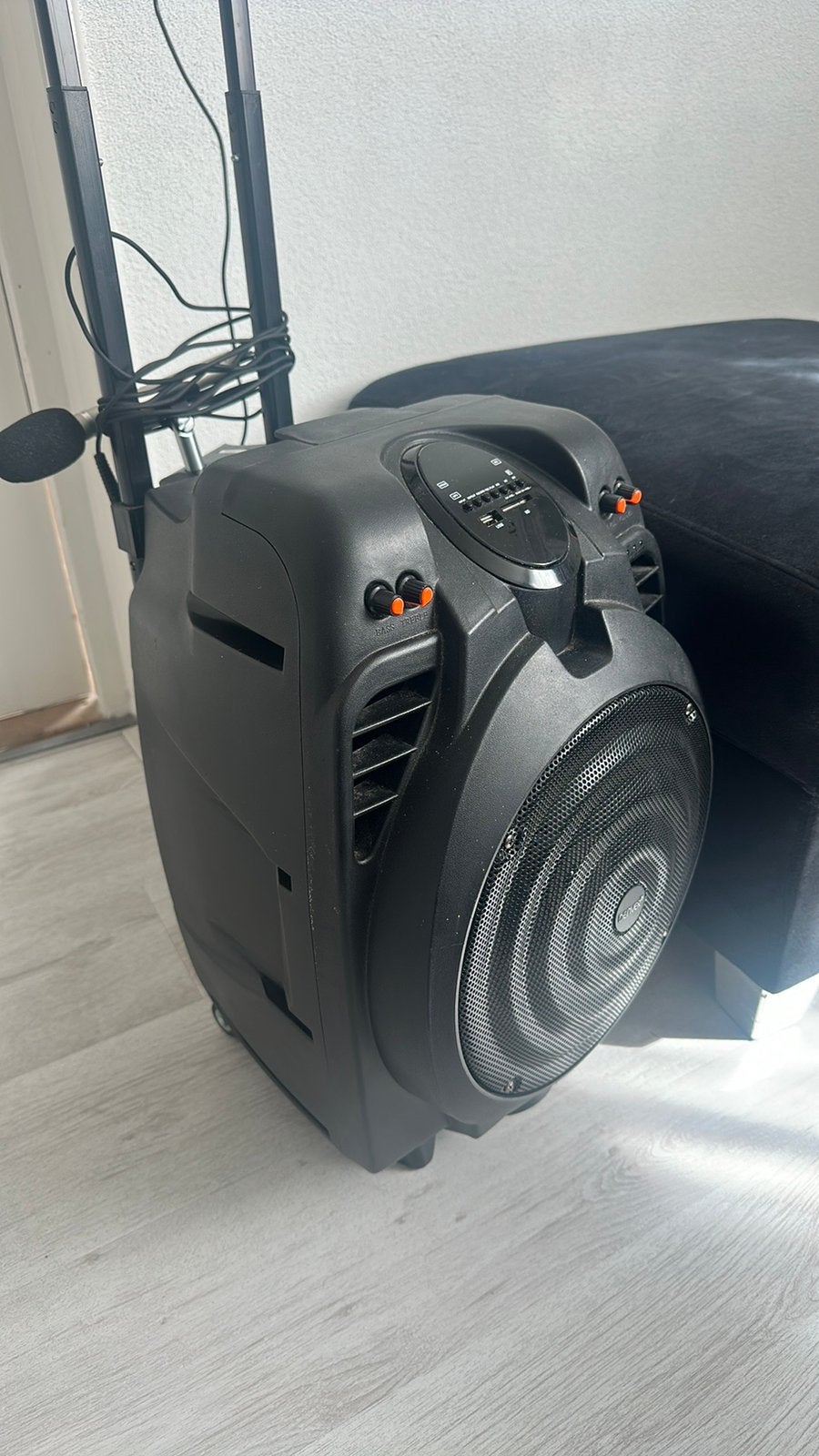 Denver Speaker met microfoon Karaoke, Ophalen, Zo goed als nieuw