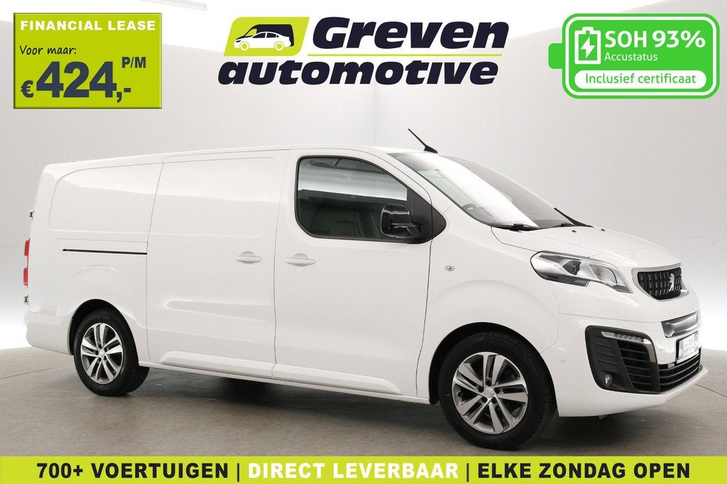 Peugeot e-Expert 75 kWh L3H1 Innovation | Snelladen | SOH 93, 136 pk, Gebruikt, Wit, 75 kWh