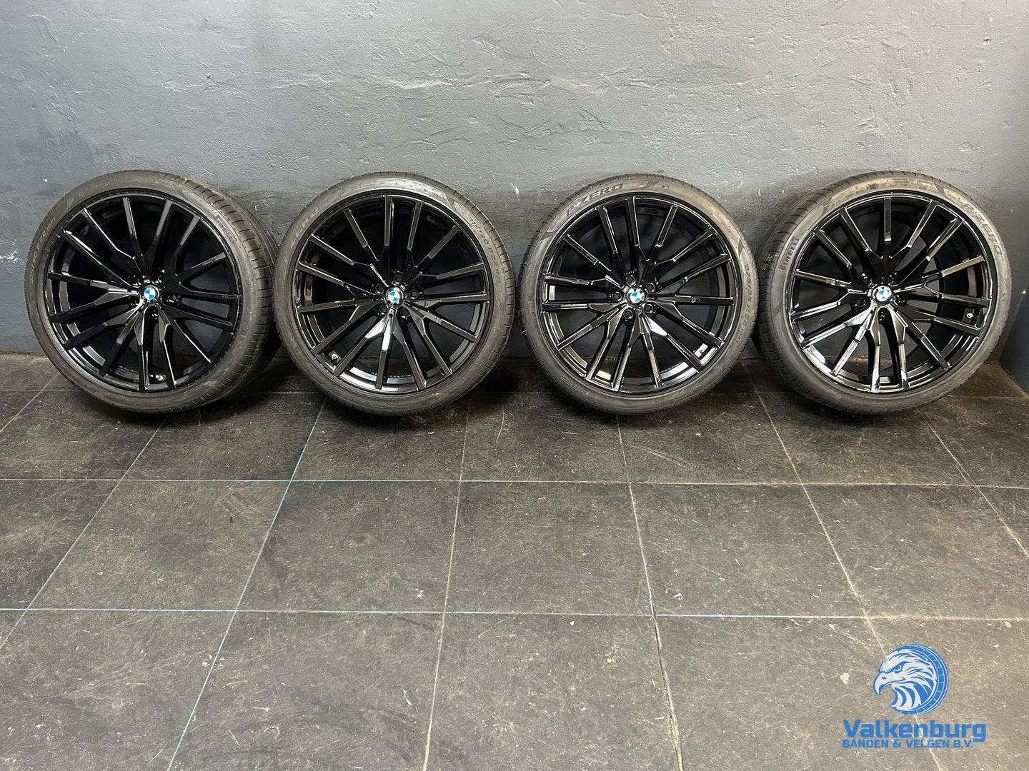 6-7mm! Originele BMW X5 X6 G05 G06 Style 742M 22 inch zwart, Auto-onderdelen, Banden en Velgen, Gebruikt, -, 275 mm, -