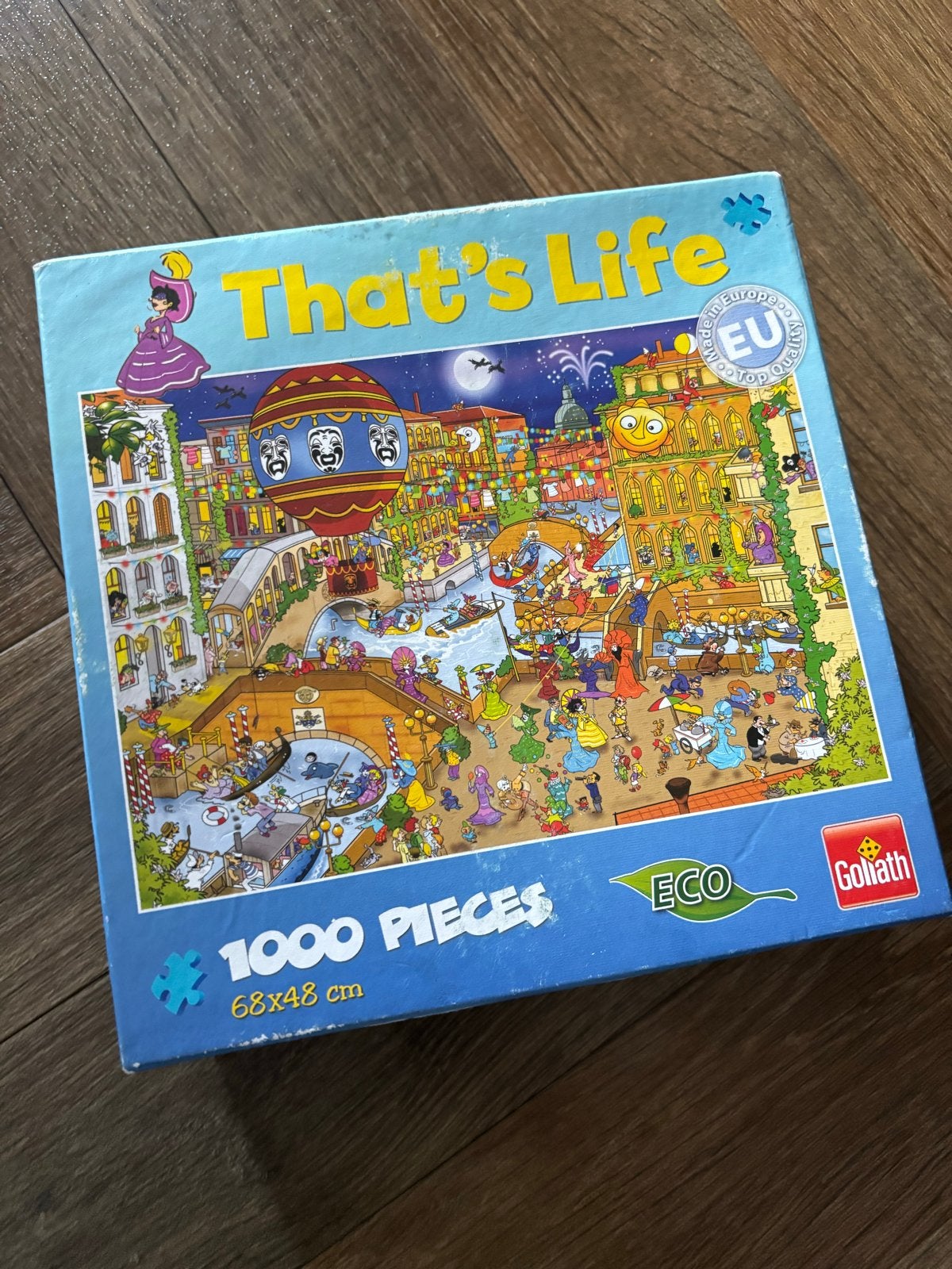 Goliath That's Life 1000 stukjes legpuzzel, Ophalen of Verzenden, 500 t/m 1500 stukjes, Zo goed als nieuw, Legpuzzel