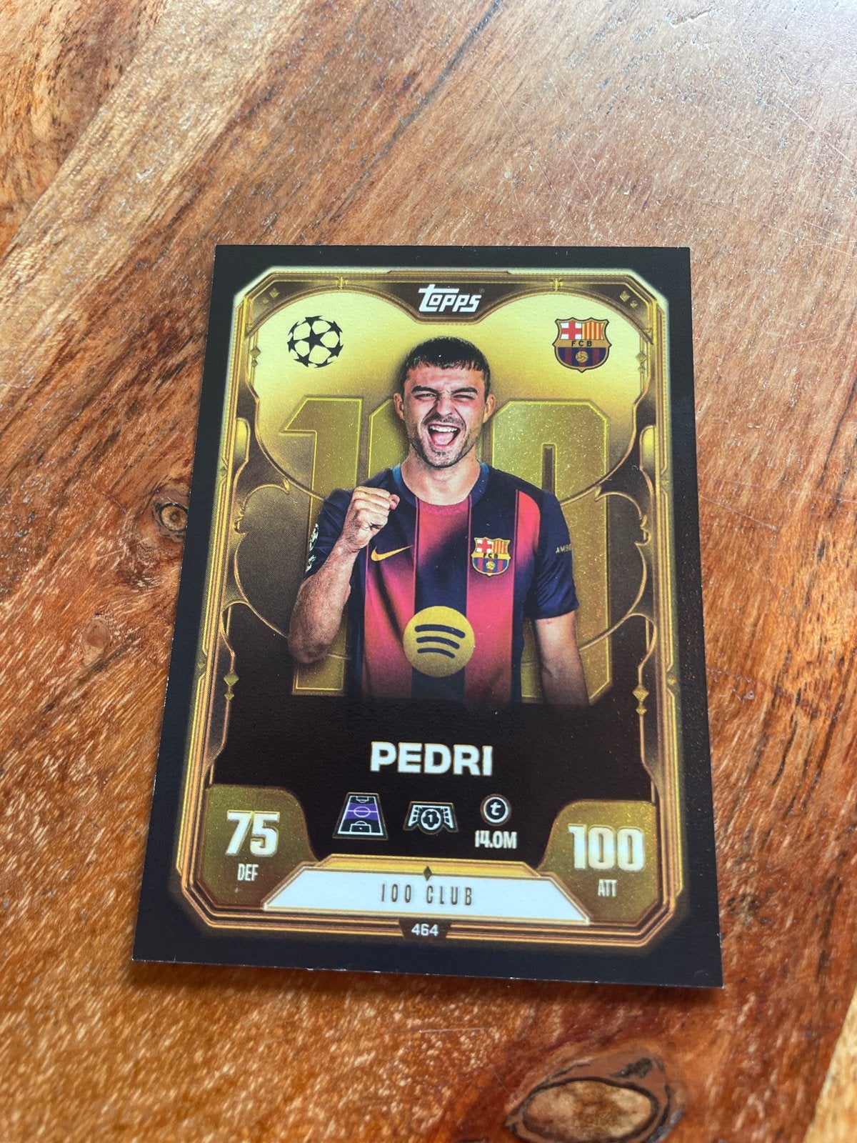 Topps Match Attax Pedri FC Barcelona Champions League, Verzenden, Zo goed als nieuw, Buitenlandse clubs, Spelerskaart
