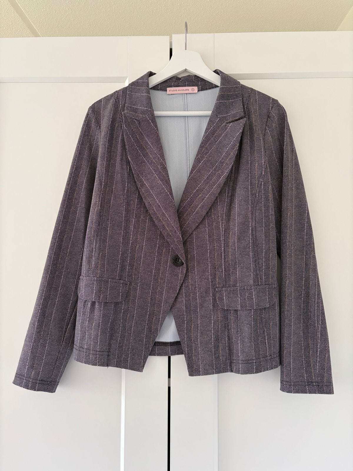 Studio Anneloes jasje/blazer - Zeer goede staat, Maat 38/40 (M), Blauw, Ophalen of Verzenden, Zo goed als nieuw