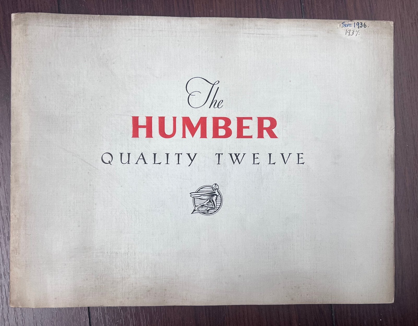 Humber Twelve brochure, Ophalen of Verzenden, Gelezen, Overige merken