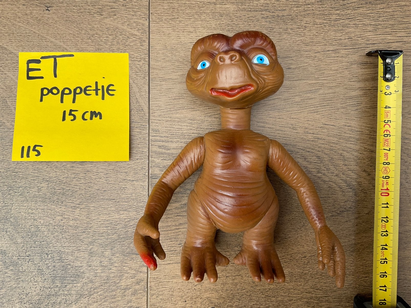Nieuw zgan ET figuurtje of poppetje kunststof ca 15cm, Ophalen, Nieuw, Actiefiguur of Pop