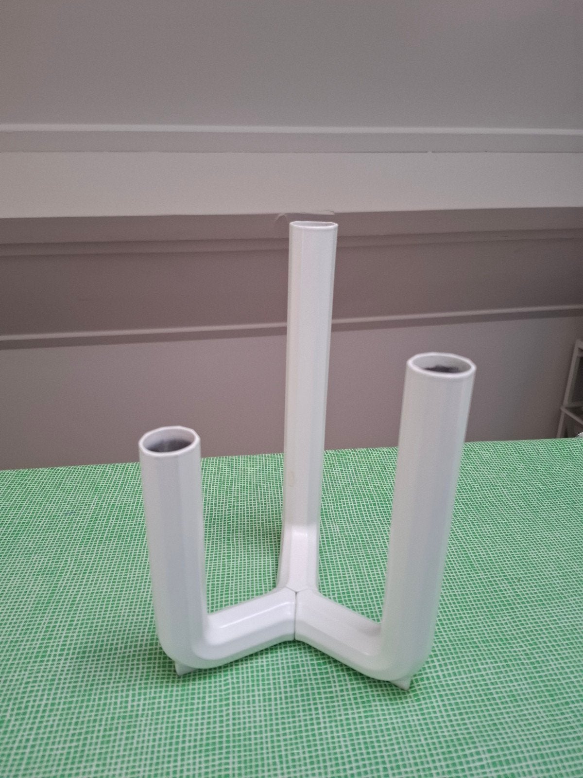 Vintage witte IKEA PS 2017 kandelaar, Henrik Preutz, Ophalen of Verzenden, Overige materialen