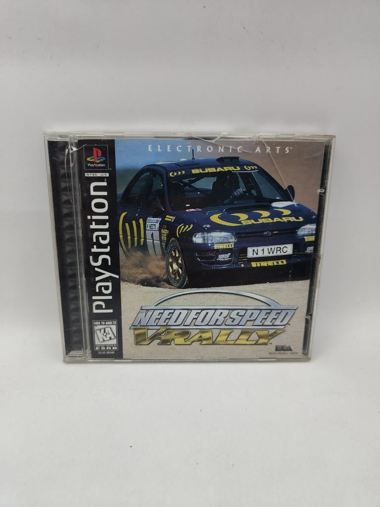 Need for Speed V-Rally 1 PS1 NTSC, Gebruikt, Electronic Arts, 1 speler, Ophalen of Verzenden