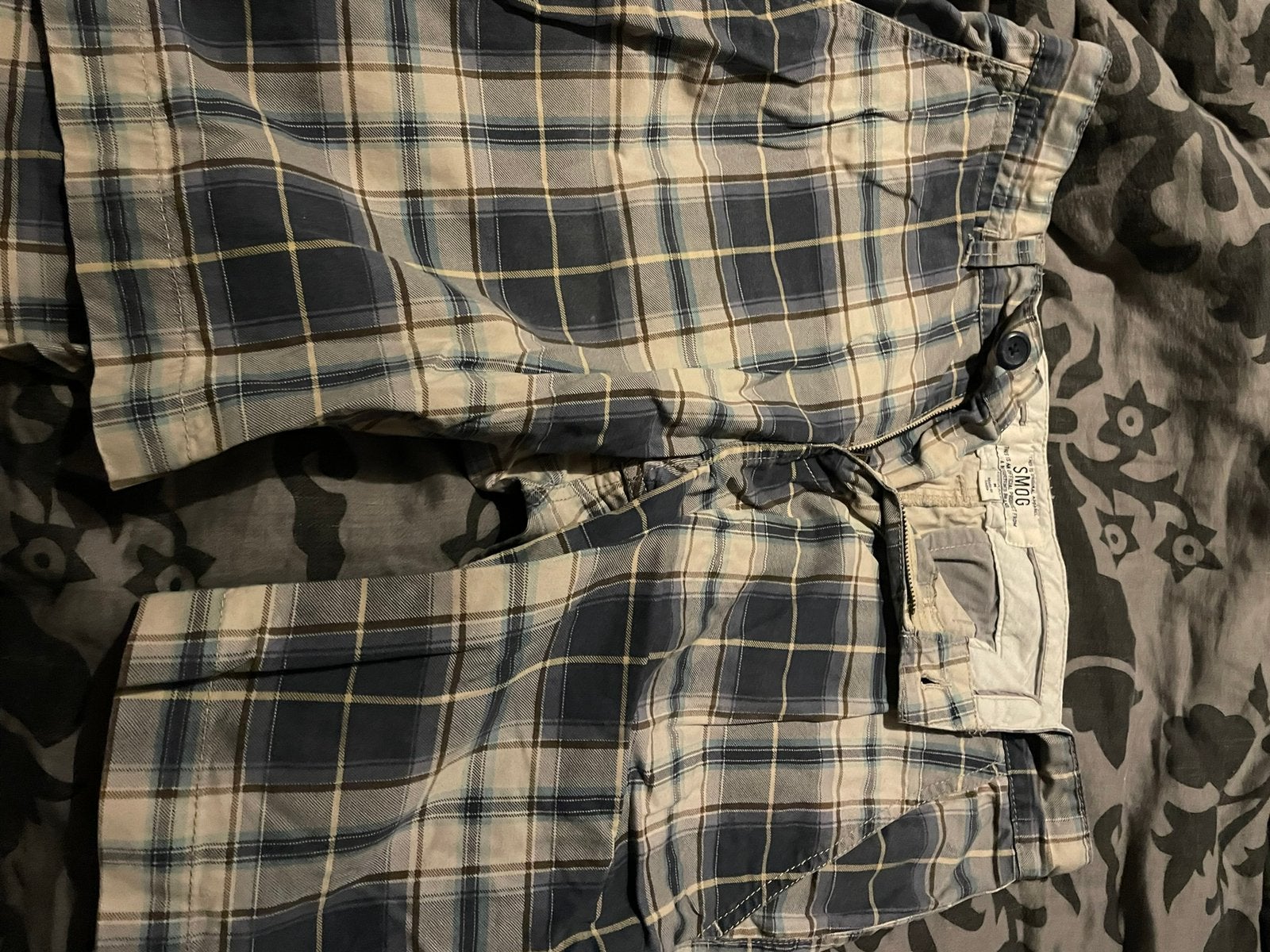 Korte broek maat m merk smog, Kleding | Heren, Spijkerbroeken en Jeans, Ophalen of Verzenden, Zo goed als nieuw, Blauw, W32 (confectie 46) of kleiner