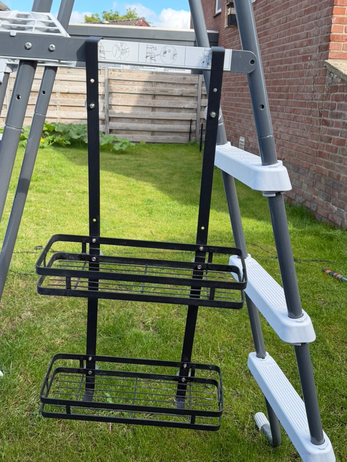 Rekje badkamer, Ophalen of Verzenden, Gebruikt, Zwart