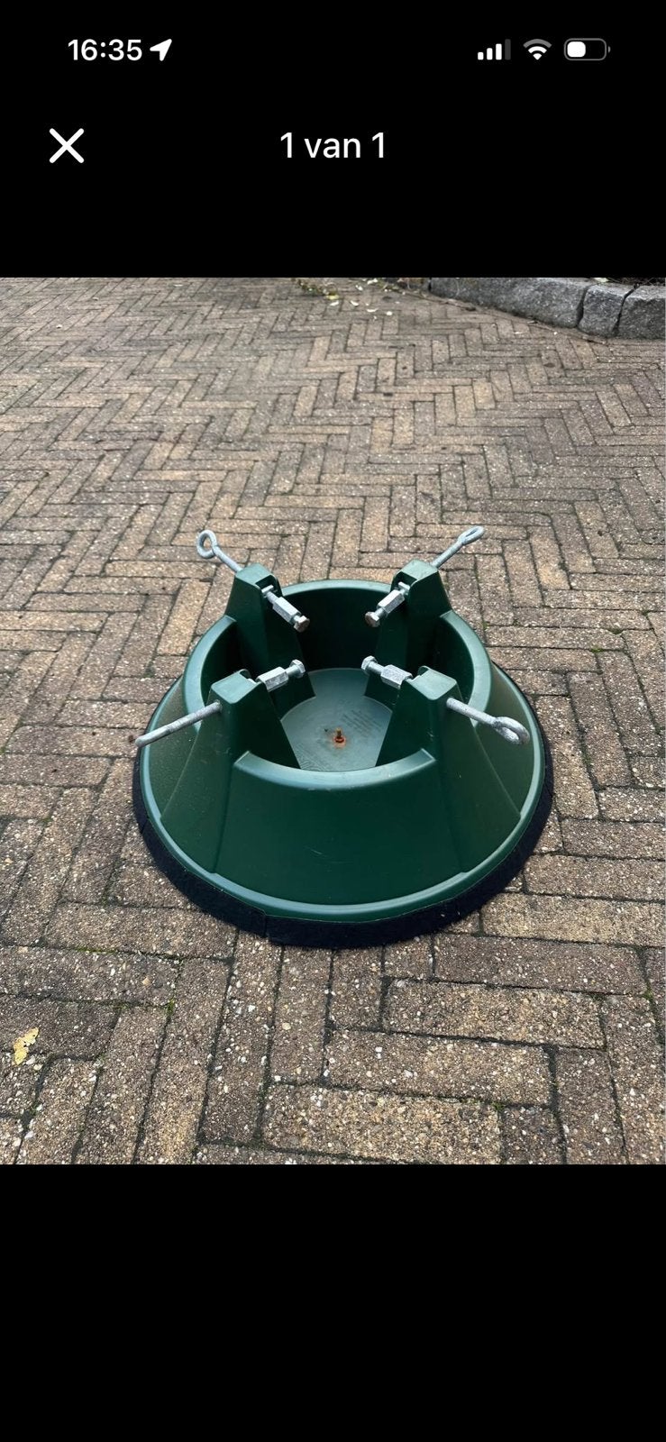 Grote kerstboom standaard 52cm, Diversen, Kerst, Ophalen, Gebruikt