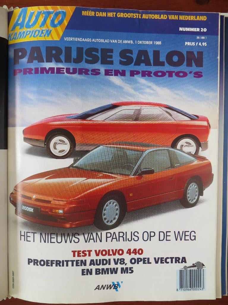 Autokampioen 20 1988 Porsche 944 Turbo, Citroën Activa, Oxia, Ophalen of Verzenden, Nieuw, Citroën