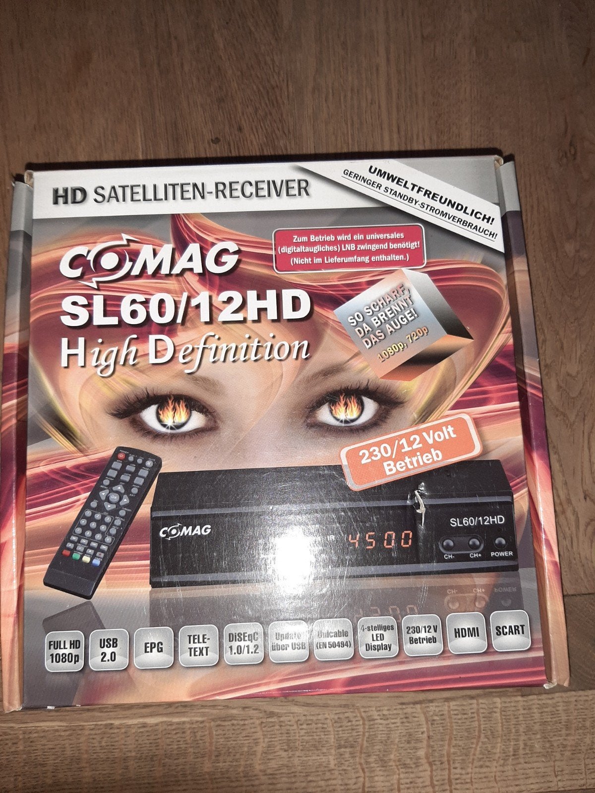 Comag SL60/12HD Satellietontvanger - Full HD, Ophalen of Verzenden, Nieuw, Decoder