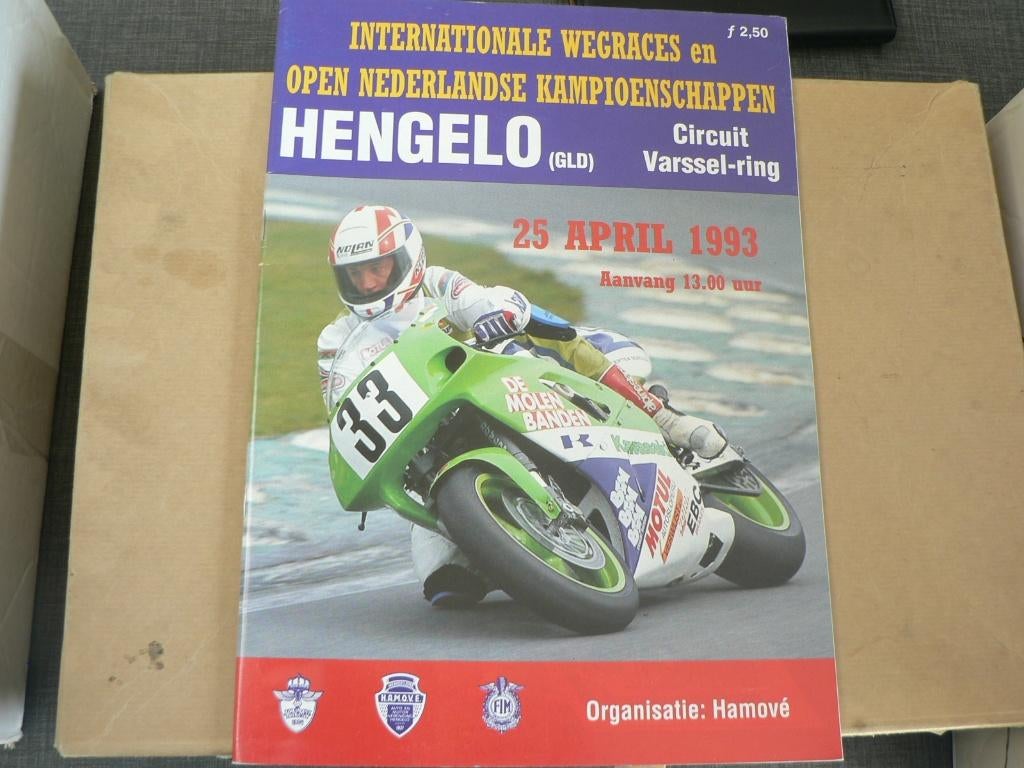 diverse wegrace programma's hengelo gld vessem oldebroek oss, Ophalen of Verzenden, Gebruikt, Auto's
