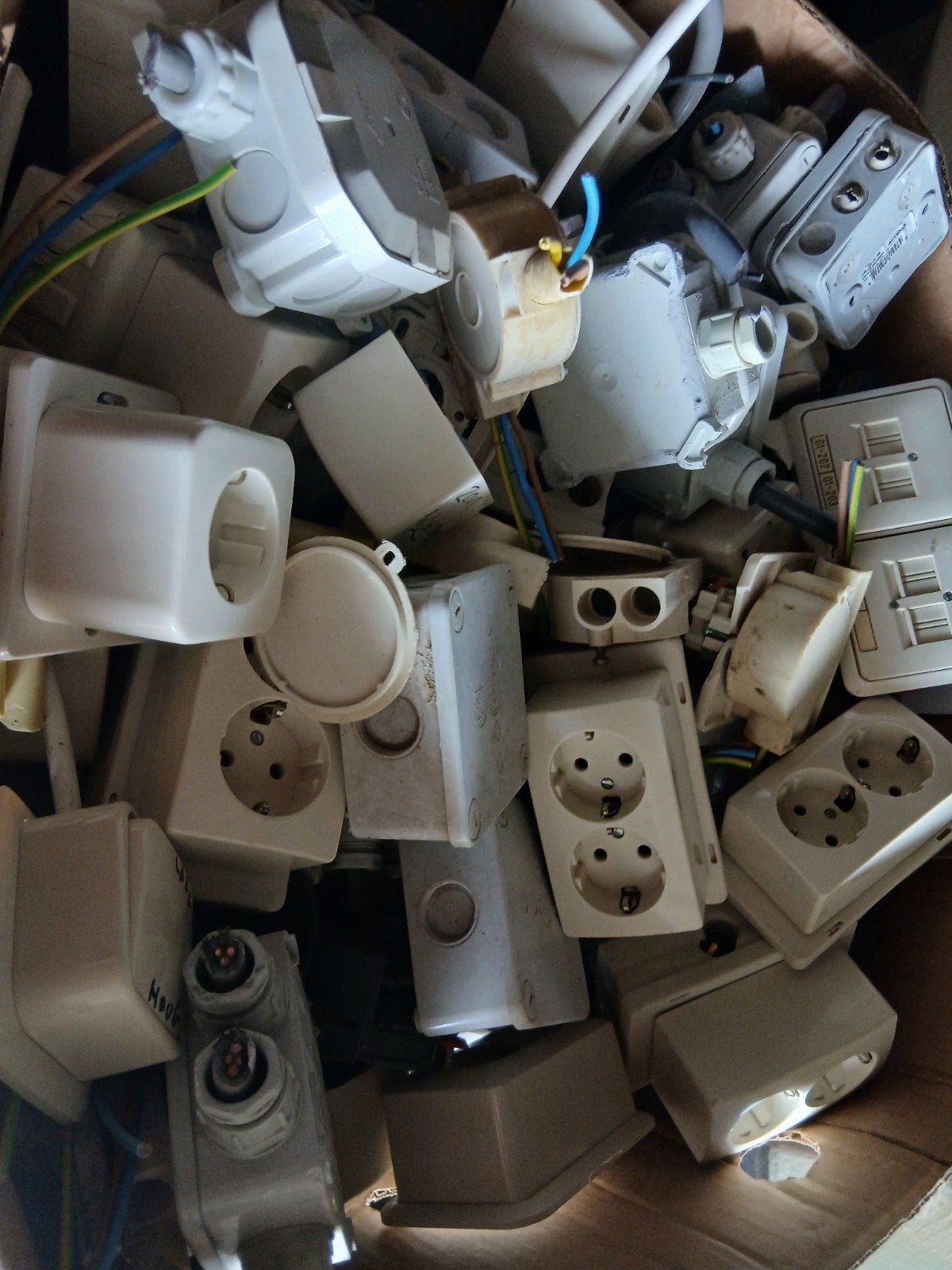 Schakelmateriaal verzameldozen elektra spullen, Ophalen, Overige typen