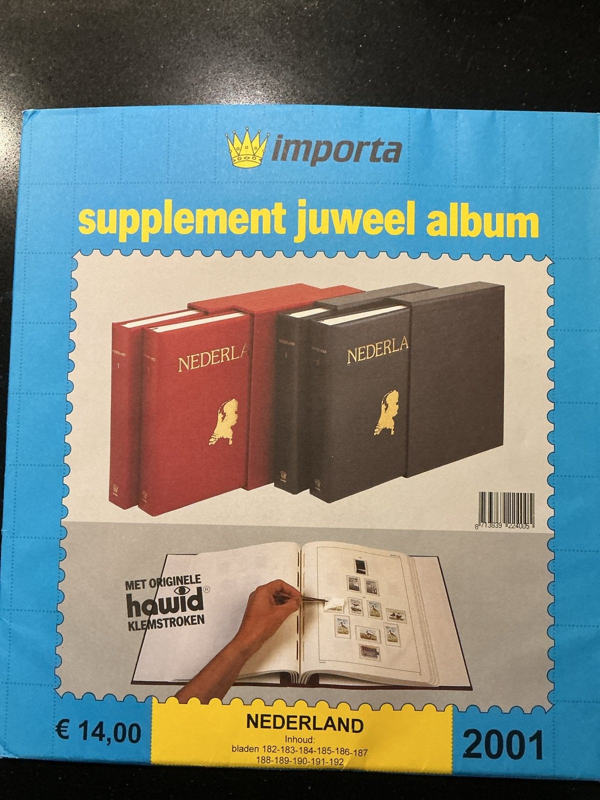 Importa Supplement Juweel Album Nederland 2001, Ophalen of Verzenden, Na 1940, Postfris