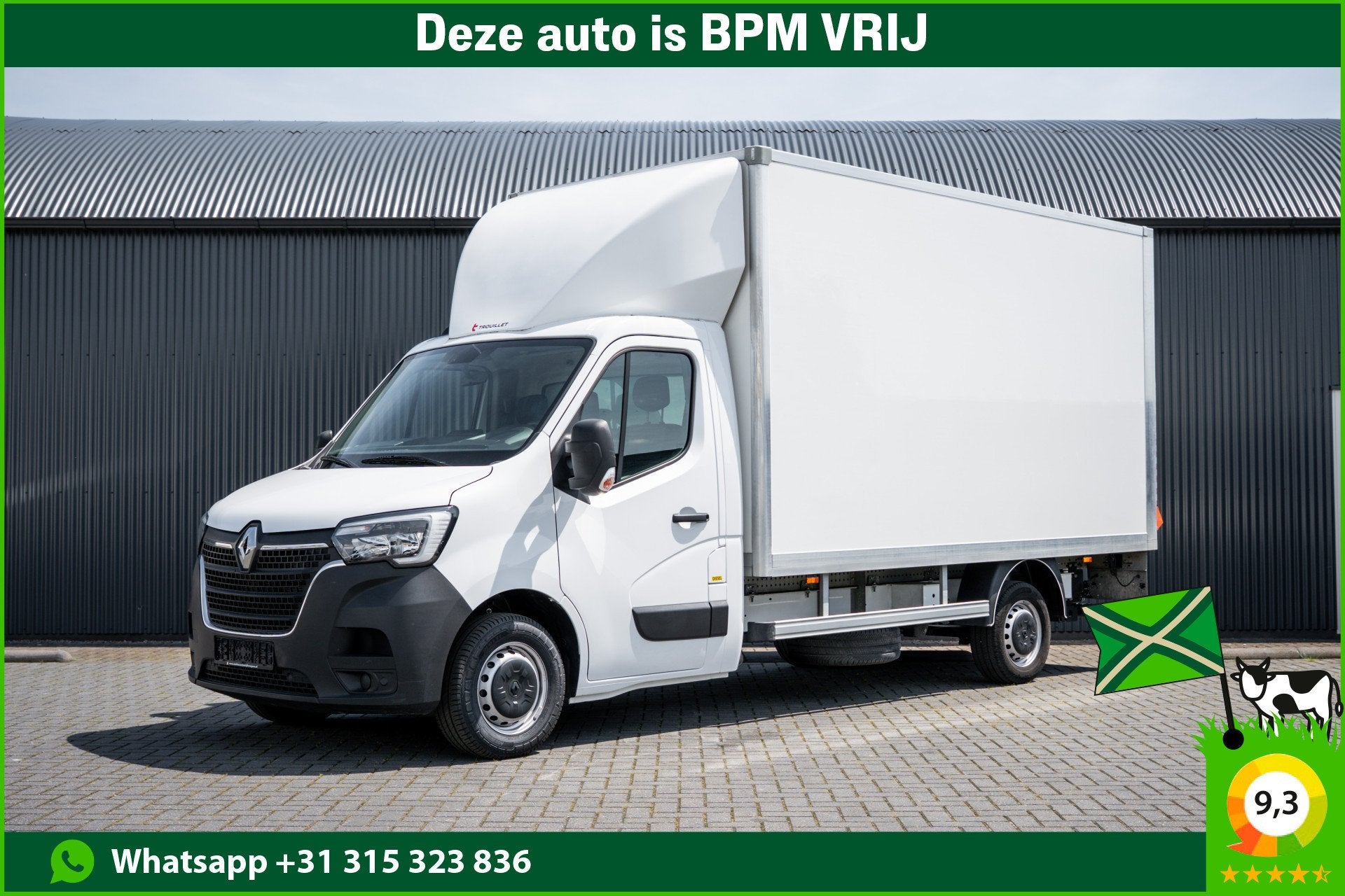 Renault Master 2.3dCi | Bakwagen met Laadklep | LED | Carpla, Auto's, Bestelauto's, 145 pk, Gebruikt, 4 cilinders, Renault
