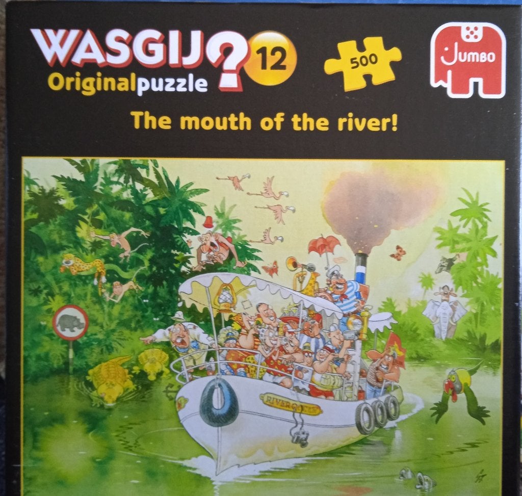 Wasgij puzzel 500 st nr 12, Hobby en Vrije tijd, Denksport en Puzzels, Ophalen of Verzenden, 500 t/m 1500 stukjes, Zo goed als nieuw