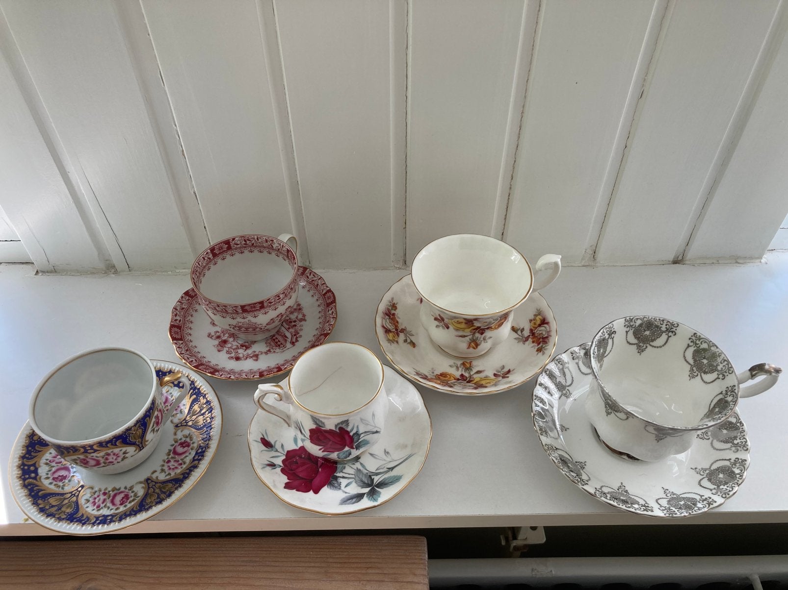 Vintage kopjes (5 stuks), Ophalen
