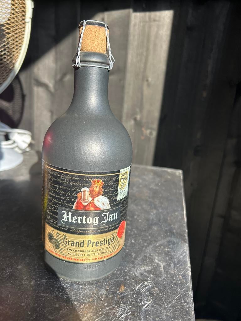 Hertog Jan Grand Prestige 2012 - Zeldzaam Verzamelobject, Ophalen of Verzenden, Nieuw, Flesje(s), Hertog Jan