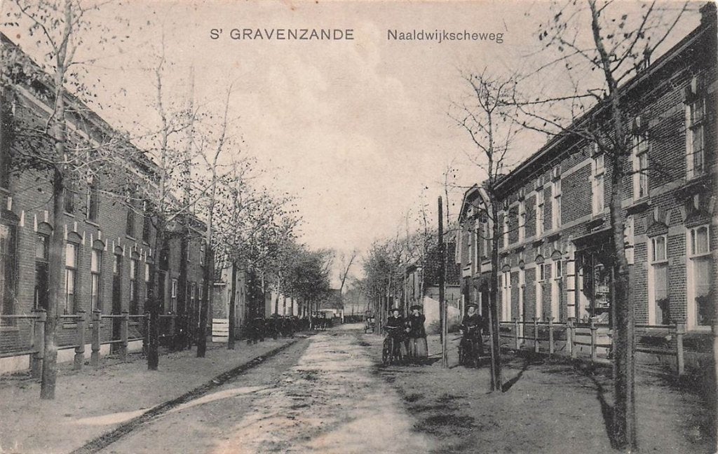 703-308-045 s-Gravenzande Naaldwijkscheweg, Verzamelen, Verzenden, Voor 1920, Zuid-Holland