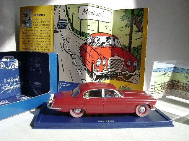 Kuifje auto Nr.040A De Jaguar van dokter Müller, Ophalen of Verzenden, Kuifje, Zo goed als nieuw, Overige typen