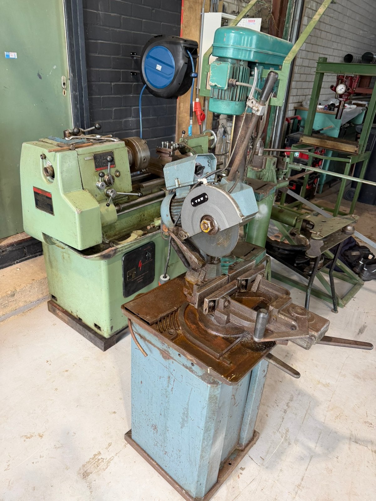 Professionele machines te koop - Draaibank, zaag, boor, Ophalen