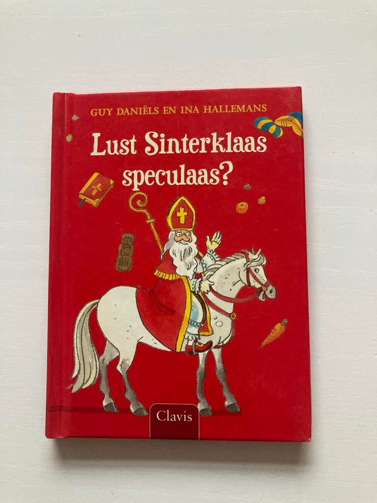 Lust Sinterklaas speculaas? - Prentenboek, Ophalen of Verzenden, Zo goed als nieuw, Prentenboek