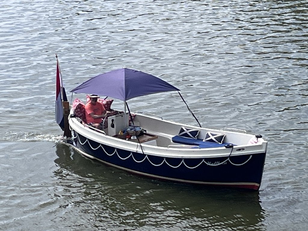 Kaag Lifeboat KLB 6–Yanmar 21 pk – 1.350 uur – zeer compleet, Watersport en Boten, Sloepen, Ophalen, Gebruikt, Diesel, Afdekzeil
