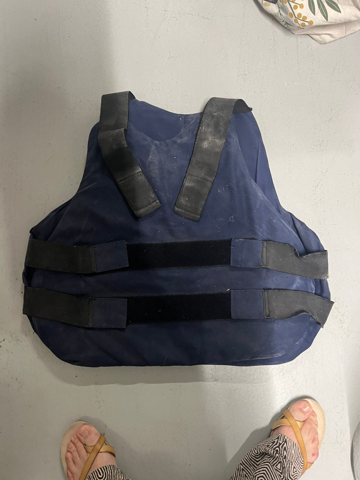 Kogelwerend vest, Ophalen, Gebruikt