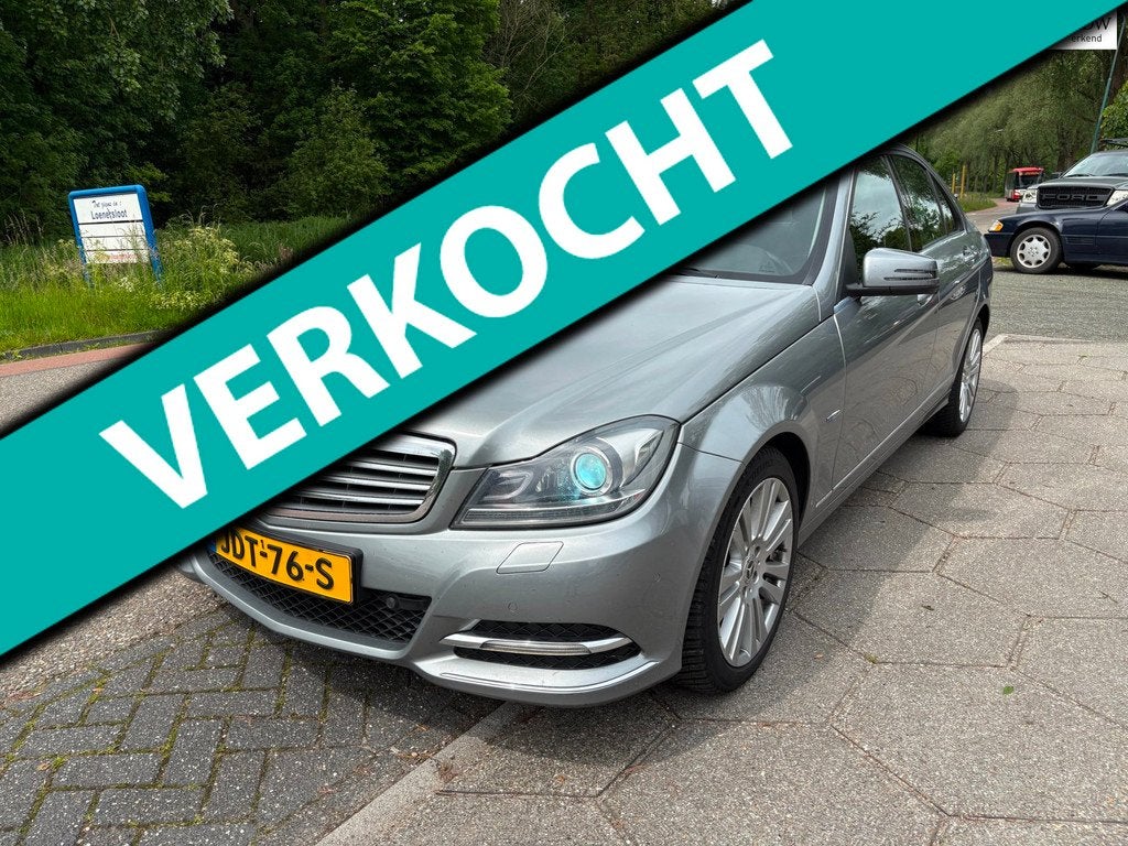 Mercedes-Benz C-klasse 180 CGI BlueEFFICIENCY Business Class, Automaat, Achterwielaandrijving, Zwart, 1796 cc