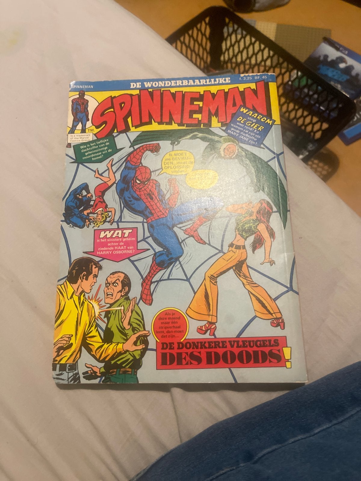 De Wonderbaarlijke Spinneman - De Donkere Vleugels des Doods, Boeken, Eén stripboek, Ophalen of Verzenden, Gelezen