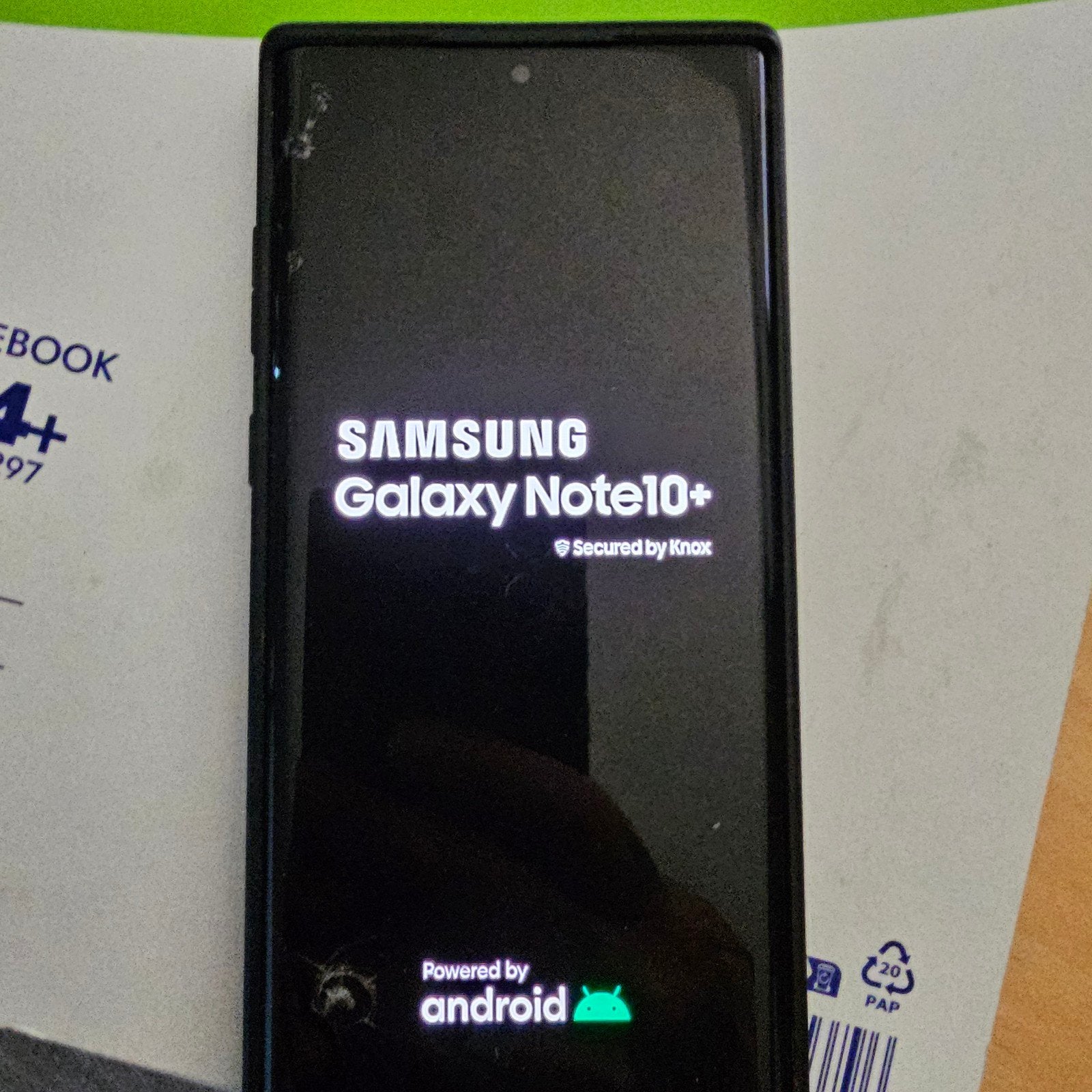 Galaxy note 10 plus 256gb, Telecommunicatie, Mobiele telefoons | Samsung, Gebruikt, Zwart, Ophalen of Verzenden, Galaxy Note 10