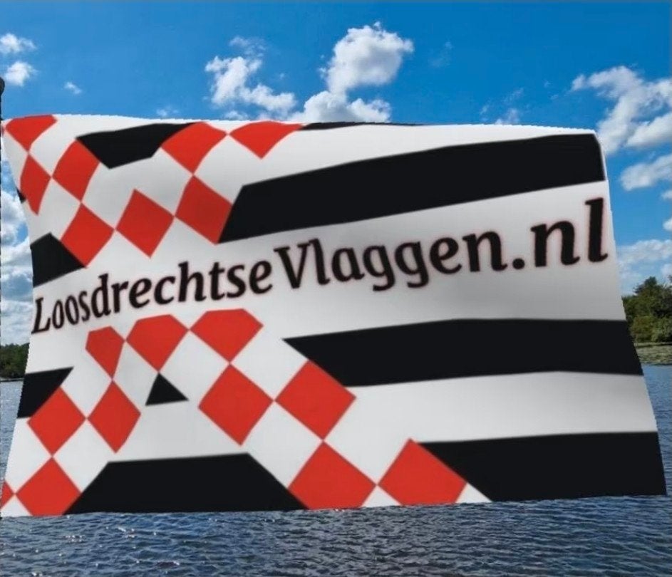 Loosdrechtse vlaggen | vlag van Loosdrecht | 1231, Ophalen of Verzenden, Nieuw