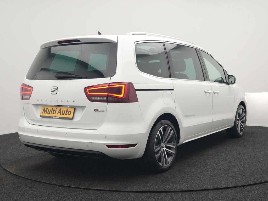 SEAT Alhambra 1.4 TSI FR 150pk DSG 7 Persoons | Trekhaak Af, Auto's, 15 km/l, Zwart, 4 cilinders, 150 pk